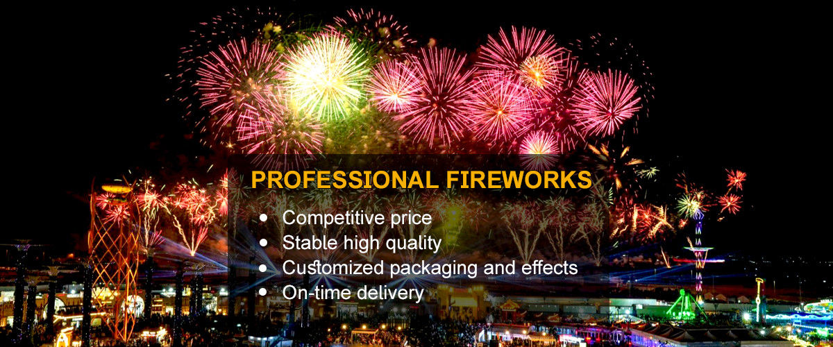 China melhor Exposição profissional dos fogos de artifício em vendas