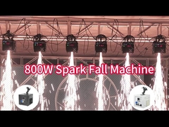 800W Waterfall Remote Inverted Cold Spark Machine pendurado de cabeça para baixo
