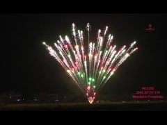 Pirotécnica Profissional Bolo 208 Tiros Bolo Fogos de Artifício Efeitos Especiais Para Celebração