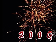 fogos de artifício do bolo do consumidor