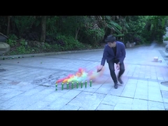 60s Tubo de fumaça colorido, festa de casamento de dia Flares de fumaça