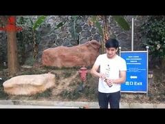 Bomba de fumaça colorida de mandarim 55*150mm Fogos de artifício de sinal de festa diurna