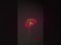 1.3g pirotecnia fogos de artifício saluto concha canister 4 polegadas de exibição conchas fogos de artifício