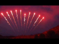 fogos de artifício da fileira do festival 1.3g os únicos saudam a pirotecnia 10 fogos de artifício chineses dos tiros