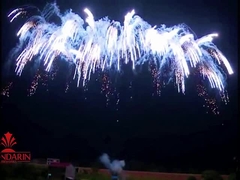 Os fogos de artifício profissionais dos tiros do mandarino 50 endurecem a pirotecnia chinesa dos fogos de artifício