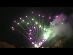 Mandarim 100 tiros Bolo de Natal Festival Fogos de artifício ao ar livre Profissional