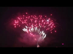 208 tiros Fogos de artifício de bolo profissional ao ar livre para a celebração do festival de Natal