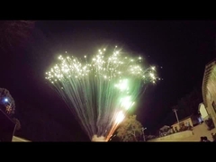 Indique a pirotecnia que grande profissional 49 tiros endurecem saudações dos fogos de artifício