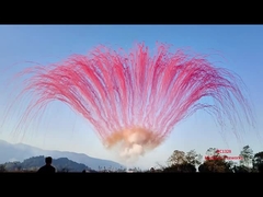 Fábrica chinesa Porcelana Fogos de artifício diurno Celebração Bolo de fumaça colorida Fogos de artifício pirotecnia