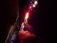 O cuspe mágico dos tiros do mandarino 740S perla fogos de artifício do bloco da variedade da pirotecnia