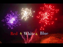 Chinês Liuyang Profissional 108 Tiros Bolo Fogos de Artifício 1.4g Un0336