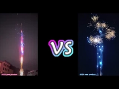 130 tiros Fogos de artifício de bolo de Natal Fogos de artifício de bolo de ocasião ao ar livre