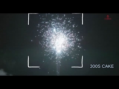 Efeito metralhadora 300 tiros 500 gramas fogo de artifício bolo com CE EX AFSL aprovação