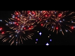 Fogos de artifício de 25 tiros para celebração Fogos de artifício personalizados ao ar livre