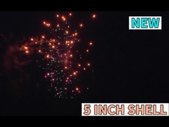 Liuyang Fireworks chineses pirotécnicas personalizadas ao ar livre 5 polegadas Fireworks Shell