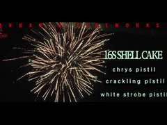 Chineses 16 tiros Big Cake Fogos de artifício para a ocasião do Natal