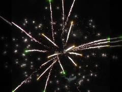 25 tiros Fogos de artifício pirotécnico bolo personalizado 180x180x225cm