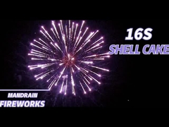 Liuyang Mandarim 16 tiros bolo de consumo fogos de artifício para o casamento