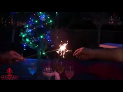 Festival 10'Inch Color Sparkler Fogos de artifício Família Feliz Fogos de artifício pirotecnia Para o Ano Novo