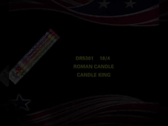5 tiros Mandarim Candela romana Fogos de artifício 0.032 CBM Pirotécnica personalizável