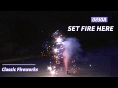 Os fogos de artifício exteriores da fonte do clássico do consumidor para vendem 2023 fogos de artifício novos