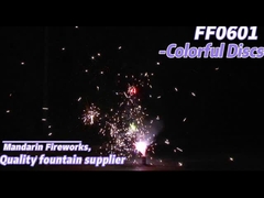 Dos fogos de artifício à terra da fonte do partido pirotecnia chinesa para a celebração do Natal