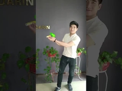 Fogos de artifício de brinquedo de mão 0.039CBM Automático de ignição Peas Shooter com música