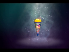 Festa de Fogos de Artifício, Spray à Mão Helado Fogos de Artifício de Sorvete