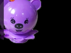 O ursinho de brinquedo gira fogo-de-artifício fontes pirotecnicas Pyro Sparkler