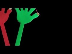 Fontes de fogos de artifício de brinquedos chineses em forma de palma de mão Pyro para crianças