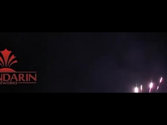 100 Tiros CE Quadrado Bolo de Consumo Fogos de Artifício Com Efeito Tempo Chuva