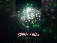 Fábrica chinesa de venda por atacado Fogos de artifício de exportação 16 tiros 200G Fogos de artifício de bolo de consumo Fogos de artifício de bolo 2025