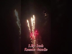 1.85 polegadas 8 bolas velas romanas fogos de artifício pirotecnia profissional 1.3g 8 tiros velas romanas