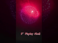 Fogos de artifício bola de 8 polegadas de visualização conchas Fogos de artifício 1.3G Profissional visualização conchas Fogos de artifício para venda