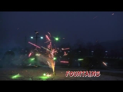 Fábrica Reino Unido Fogos de artifício de brinquedos 1.4G CE aprovado Fogos de artifício de artifício fora Fonte quadrada engraçada Fogos de artifício