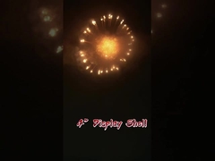 4'' Inch Wholesale Pyrotechnics China Factory 1.3G Un0335 Profissional Display Shell Fogos de artifício