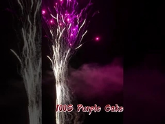 100 tiros Lobo Aulante Bolo Fogos de Artifício Por Venda Preço Barato Personalizado 1.4g Bolo de Fogos de Artifício de Consumo