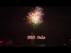 Fábrica a granel pirotecnia 2025 chinês ao ar livre 100 tiros bolo de papel fogos de artifício para o festival