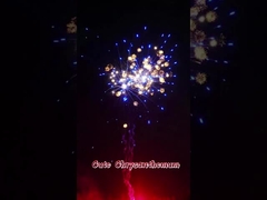 Fábrica 1.4g Fogos de Artifício Personalizados Liuyang 1.2'' Polegadas Bonito Crisântemo Novos Fogos de Artifício de Bolo para Consumidor