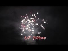 Fogos de artifício personalizados para consumidores, efeitos especiais, atacado, preço barato, 0,8 polegadas, fogos de artifício bolo de 50 tiros
