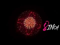 Liuyang Mandarin 1.3G UN0335 Profissional Display Guns Fogo de artifício 8 Inch Mortar Artilharia Shell