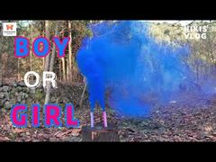 Fábrica Chinesa Casamento Diurno Fogos de Artifício de Fumaça Colorida Portátil Festa Revelação de Gênero Bombas de Fumaça