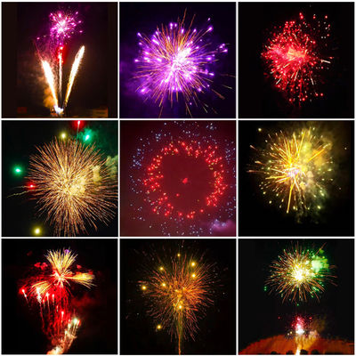 Liuyang Factory Wholesale Pyrotechnics 2025 Chinese Outdoor 100 Shots Paper Cake Fireworks For Festival Celebration New Year