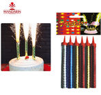 Smokeless Stage Ice Fountain Sparklers / 0.029 CBM Birthday Candles Fireworks