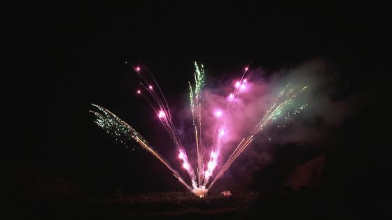 Fogos de artifício profissionais exteriores dos tiros da pirotecnia chinesa os 300 indicam 1.3g em forma de leque