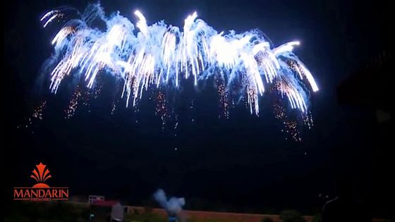 Os fogos de artifício profissionais dos tiros do mandarino 50 endurecem a pirotecnia chinesa dos fogos de artifício