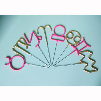 Fogos de artifício coloridos dos chuveirinhos da constelação dos chuveirinhos Handheld Pyro frios dos fogos de artifício do banquete de casamento do chuveirinho de 20cm