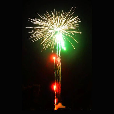 Fogos de artifício exteriores do bolo dos foguetes do bolo para foguetes de Dia das Bruxas para o casamento