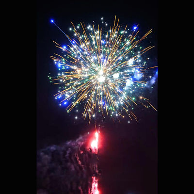 Fogos de artifício exteriores chineses do bolo da saudação da pirotecnia dos fogos de artifício do bolo dos tiros de 2 polegadas 49