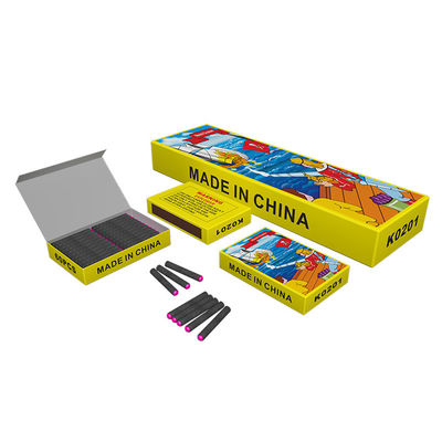 Fogos de artifício personalizados Chinese Bangers Cracker Match 4.8*34mm para festivais de Halloween
